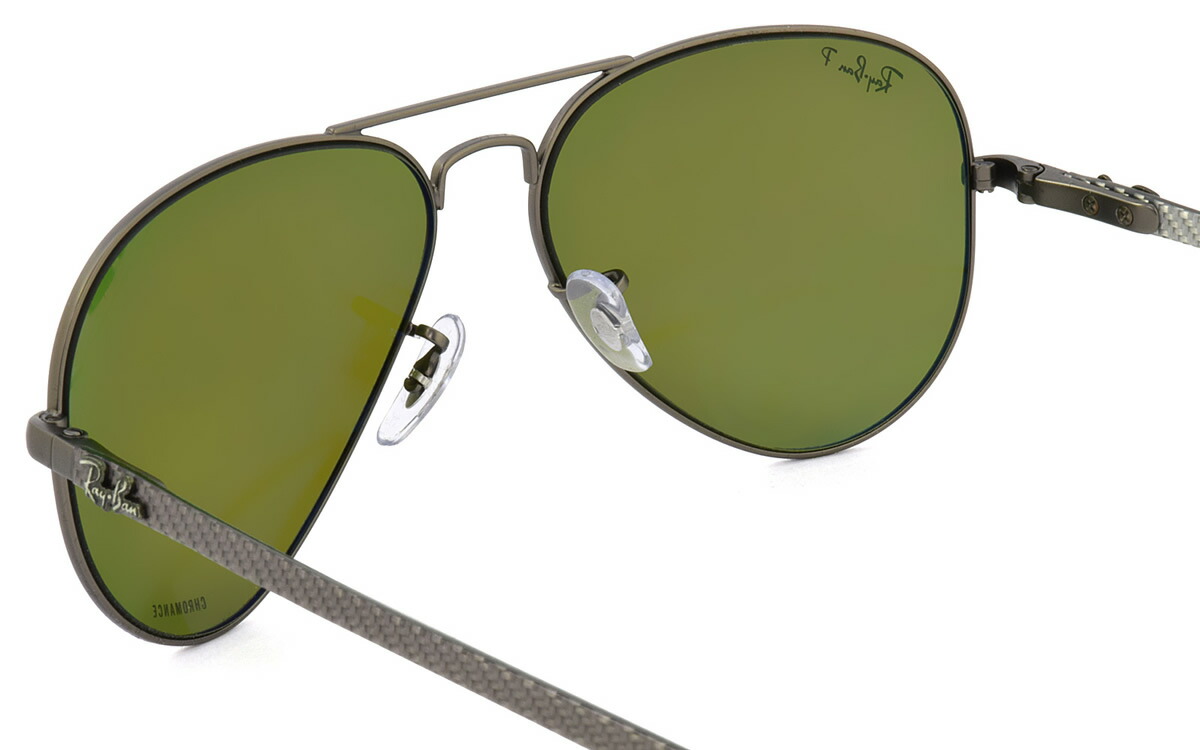 高級感 Ray-Ban レイバン サングラス RB8317CH 029 A1 58サイズ CHROMANCE TECH クロマンス テック 偏光  カーボン ツーブリッジ RayBan 度数付き対応 メンズ レディース www.tonna.com