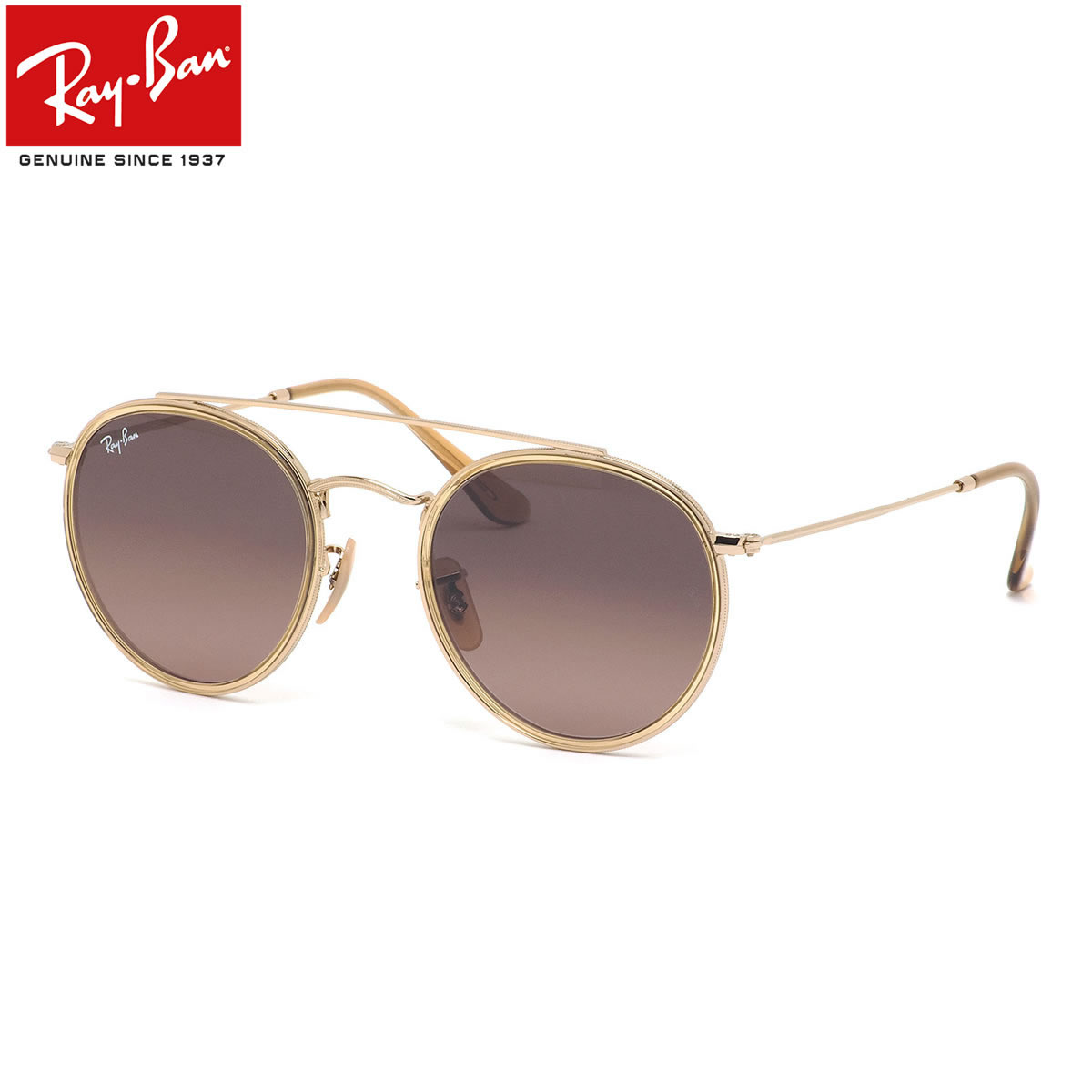 レイバン お洒落 レトロ 金縁丸サングラス Ray-Ban レイバン サングラス ROUND METAL ラウンドメタル