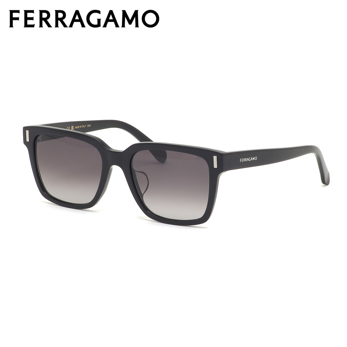 【美品 現行】 Salvatore Ferragamo黒サングラス ウェリントン サングラス - ウィメンズ | Ferragamo