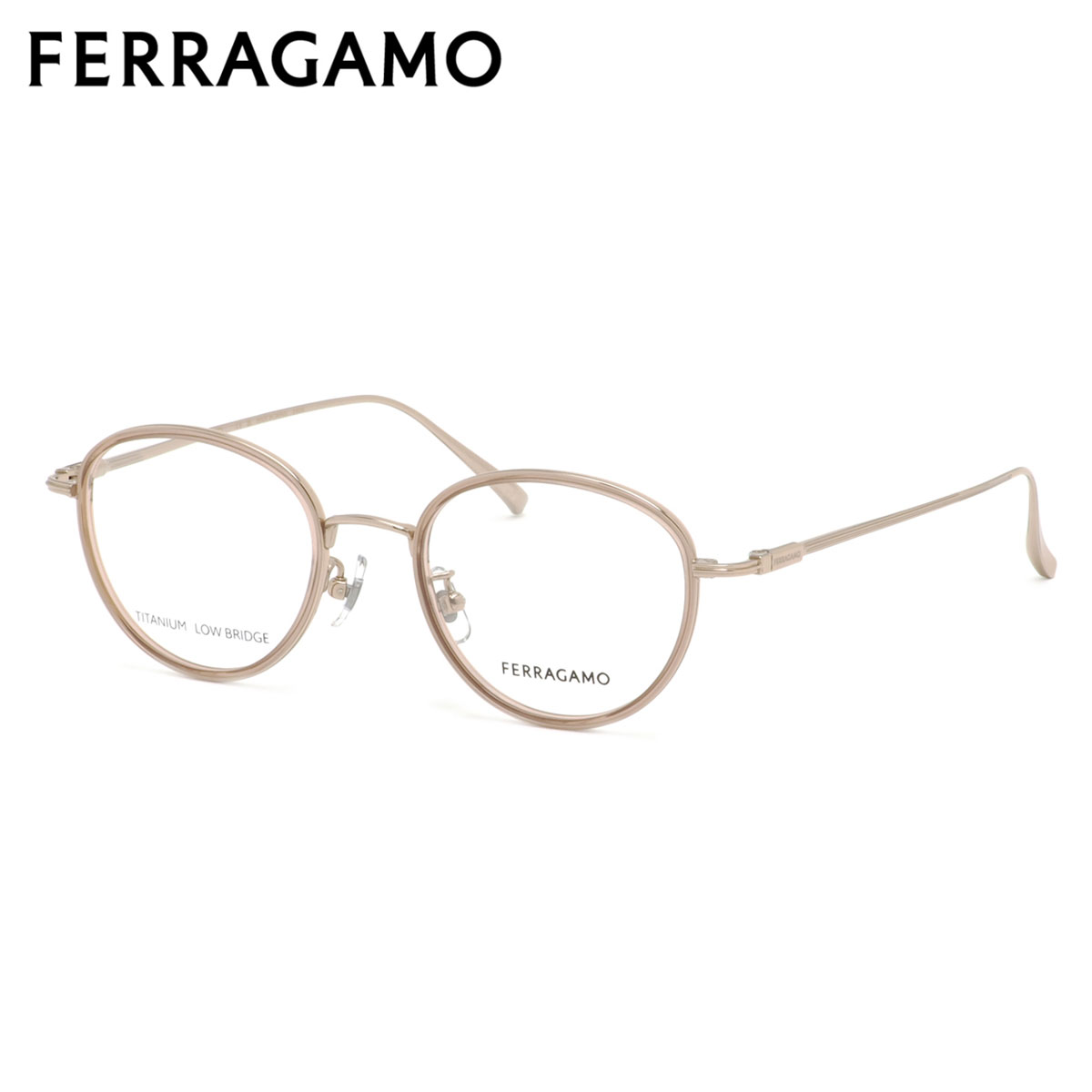 フェラガモ SF2587LB 744 49 メガネ FERRAGAMO インナーリム MADE IN JAPAN 国産 日本製 メンズ レディース
