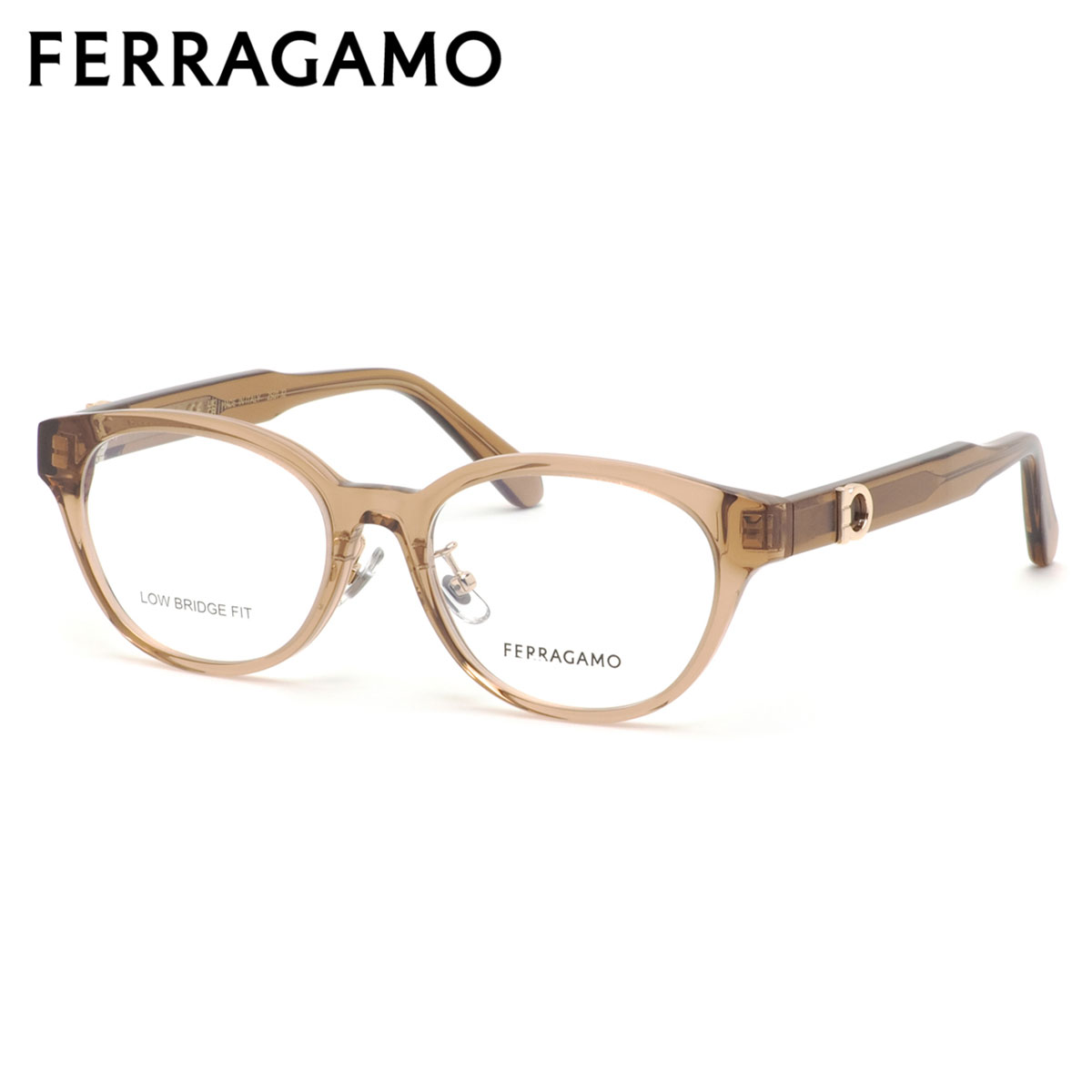 フェラガモ SF3036ELB 232 50 メガネ FERRAGAMO イタリア製 メンズ レディース