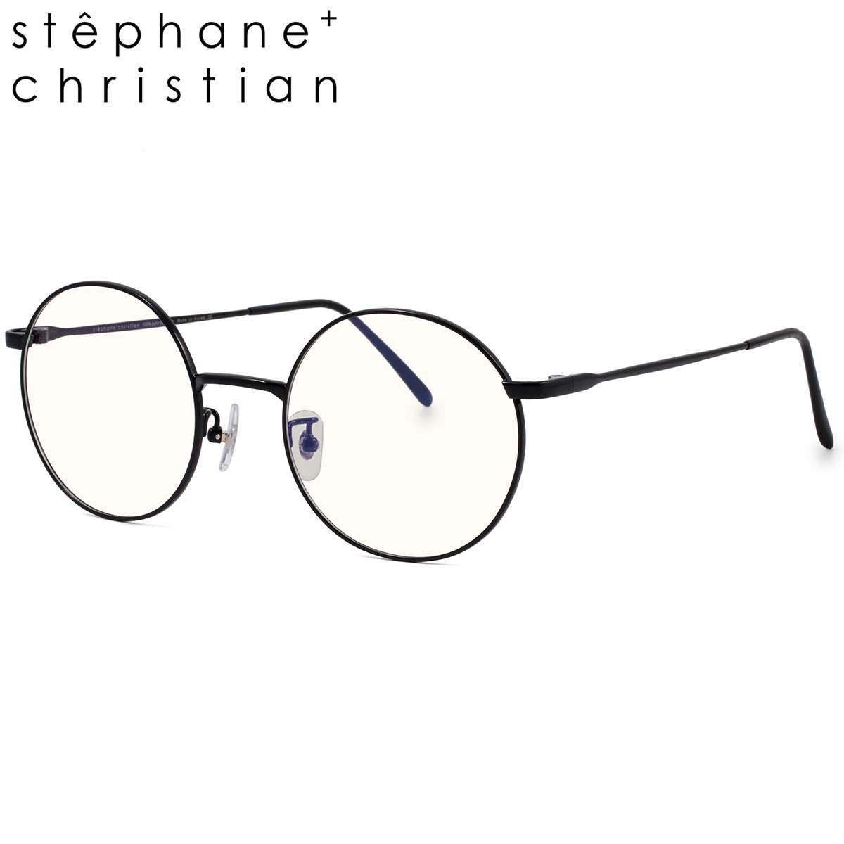 ステファンクリスチャン GRAM02 BKBK 51 メガネ stephane christian グラム02 チタン 軽量 メンズ レディース