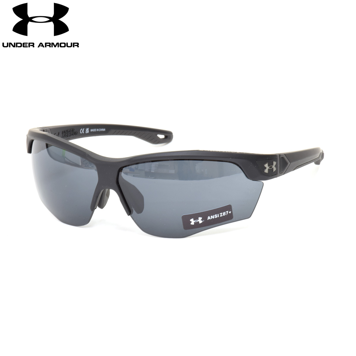 【UNDER ARMOUR】 アンダーアーマー　サングラス　UA YARD PRO　003　マットブラック　アジアンフィツト　国内正規品 88-1.jpg