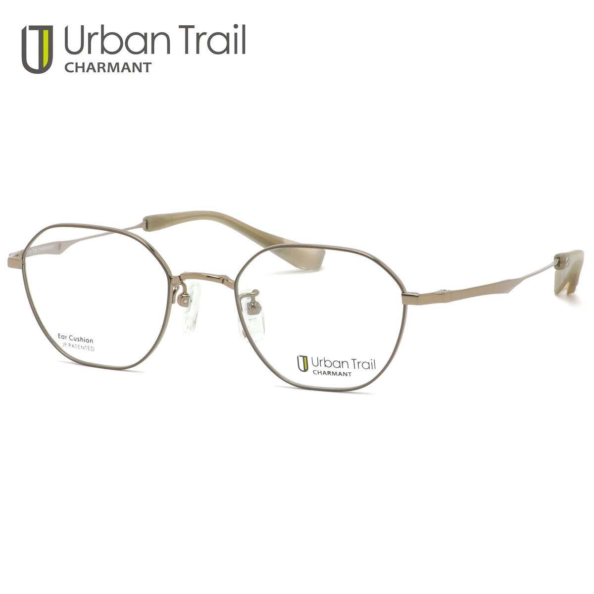 アーバントレイル UT24817 KH 49 メガネ Urban Trail クッション機能 軽い シャルマン 日本製 国産 made in japan メンズ レディース｜メガネ・サングラスのThat&rsquo;s