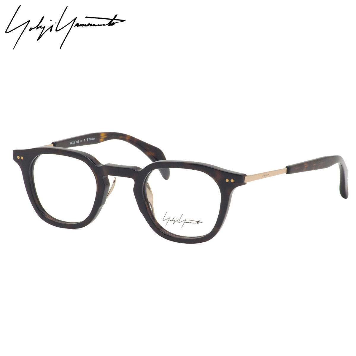 Yohji Yamamot ラウンド型眼鏡 46□24-145　２０２４年　美品 楽天市場】ヨウジヤマモト 19-0072 02 46 メガネ Yohji Yamamoto 山本