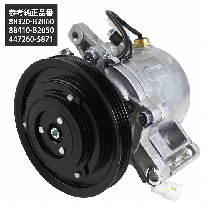 L675Sココア リビルトACコンプレッサー 未使用 長期保管 L275Sミラ L675Sココア リビルトACコンプレッサー 未使用 長期保管 L275S