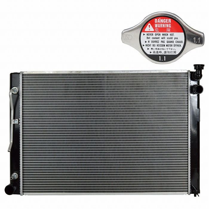 ラジエーター アルファード 10系 後期 3.0L AT キャップ付き MNH10W MNH15W 1MZ-FE 16041-20380 16041-20381 ラジエター