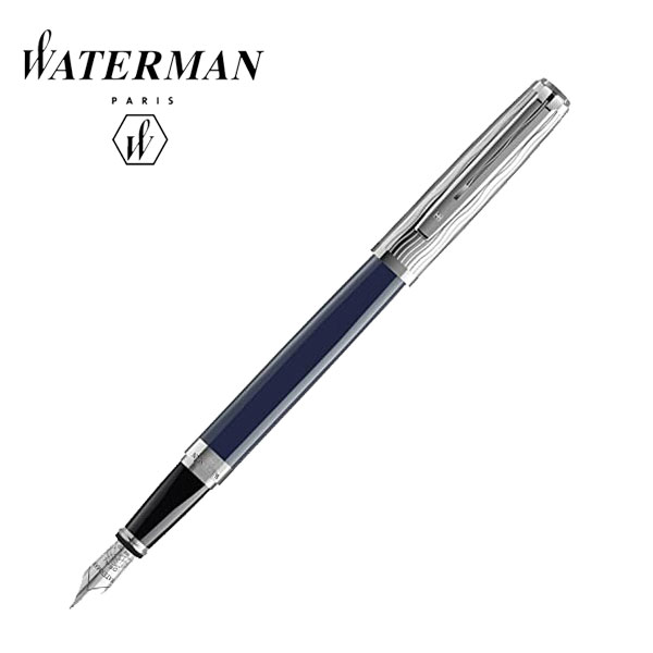 楽天市場】ウォーターマンWaterman 万年筆エドソンEDSON サファイア