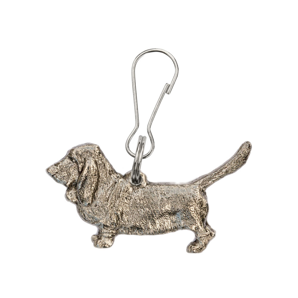バセットハウンド イギリス製 アート ドッグ ジッププル コレクション 英国製 犬 動物 グッズ 雑貨 芸術的 アイテム 売り切り御免