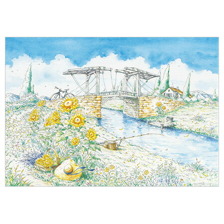 【送料込み】絵画　内田新哉　TITLE：BERRY FARM(ひといきつこ) 内田新哉】ポストカード【コットンホワイト】セット - Attic by