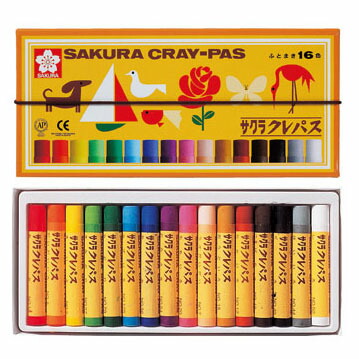 楽天市場】水で落とせるクレヨン16色セット WYL16 ※1個のみ
