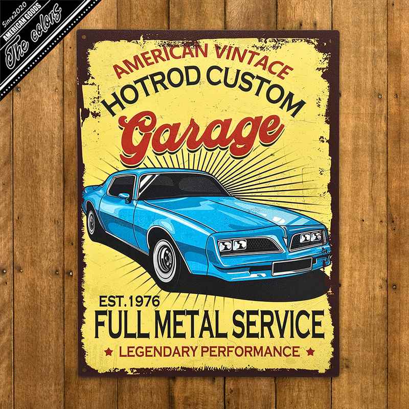 楽天市場】アメリカン雑貨 サインプレート ブリキ看板 丸 クラシック