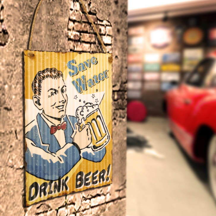 楽天市場】ブリキ看板 おしゃれ ルートビア A&W ROOT BEER プレート