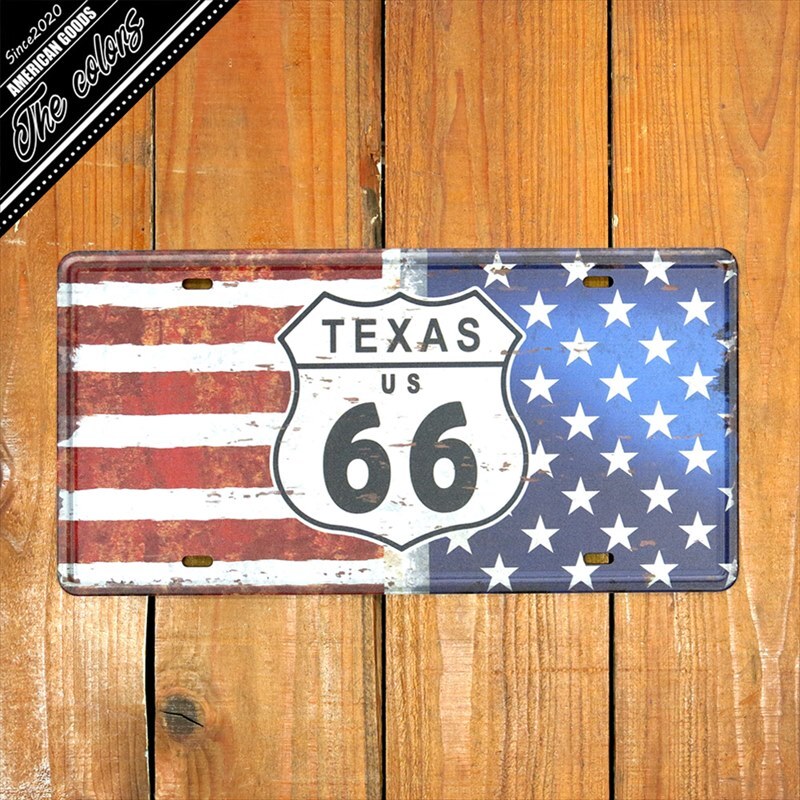 楽天市場】アメリカン雑貨 ナンバープレート サインプレート ブリキ