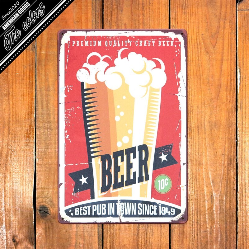 楽天市場】アメリカン雑貨 サインプレート ブリキ看板 ガレージ