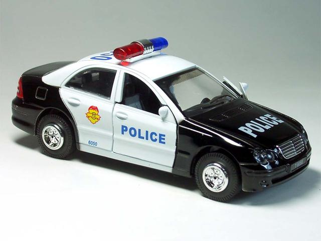 Sonic Police Car Police Car Minicar Interior Pull Back Minicar