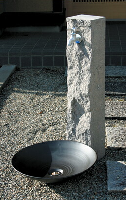 立水栓ユニット 芦野石 タイプ：ANS-3 ※代引交換不可※ 43,758円