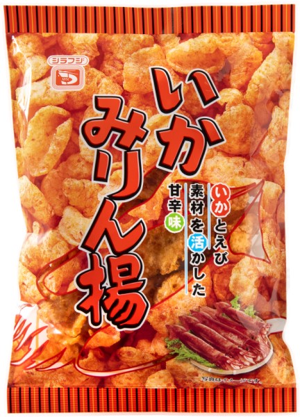 楽天市場】白藤製菓 いかみりん揚 77g×3袋 お菓子 せんべい イカ