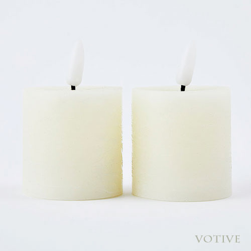 楽天市場】【3点セット】ラメ付きLEDキャンドル ゴールド（22/18