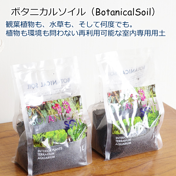 楽天市場 ボタニカルソイル 1ｌ ２袋 観葉植物 土 虫がわかない 室内 清潔 栄養 黒土 多肉 サボテン 用土 ２ｌ 送料無料 観葉植物のthe Green