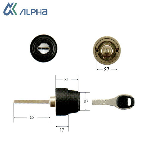 楽天市場】新日軽 錠ケース C8NDL229P2 バックセット44mm 左右勝手兼用