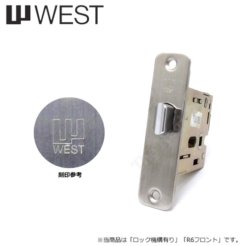 楽天市場】WEST レバーハンドル 203 丸座 表示錠(現行仕様) 扉厚33