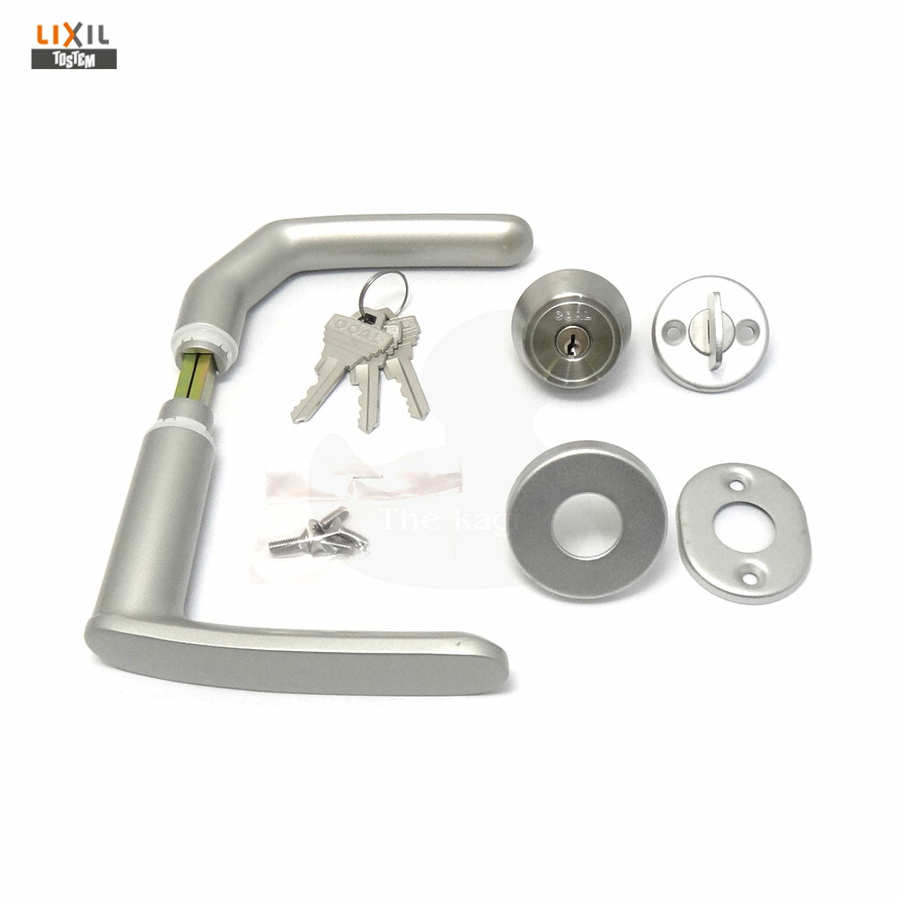 楽天市場】TOSTEM レバーハンドル DNXZ904 扉厚30mm キー3本付 左右