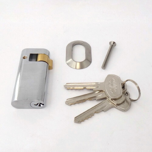 楽天市場 エクセルシャノン シリンダー S 427opn 横長59 5mmサイズ キー3本付 Excel Shanon ギザキー The Kagi堂