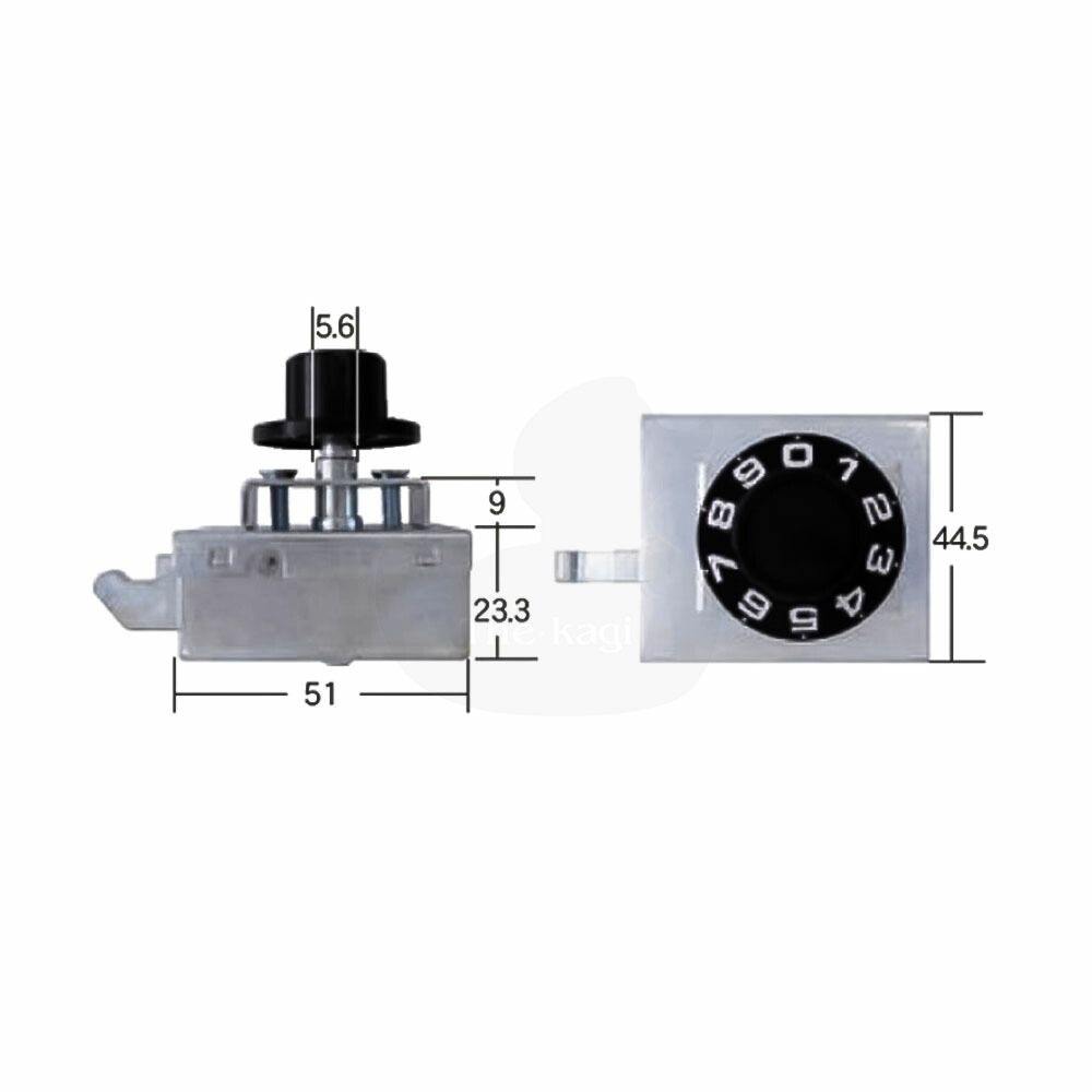楽天市場】【11/27 01:59迄 全品P10倍】KOWA ダイヤル錠 横吊り元