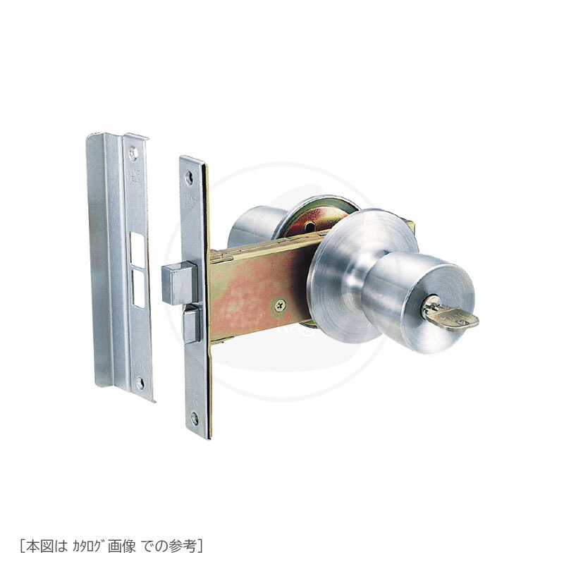 楽天市場】MIWA 握り玉錠 M-70 扉厚30mm BS100mm フロントL型 左右勝手