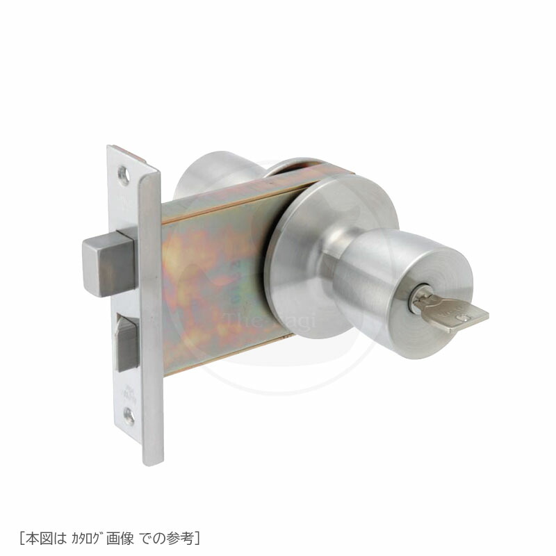 楽天市場】MIWA 握り玉錠 M-58 扉厚25-37mm BS100mm 左右勝手兼用 キー