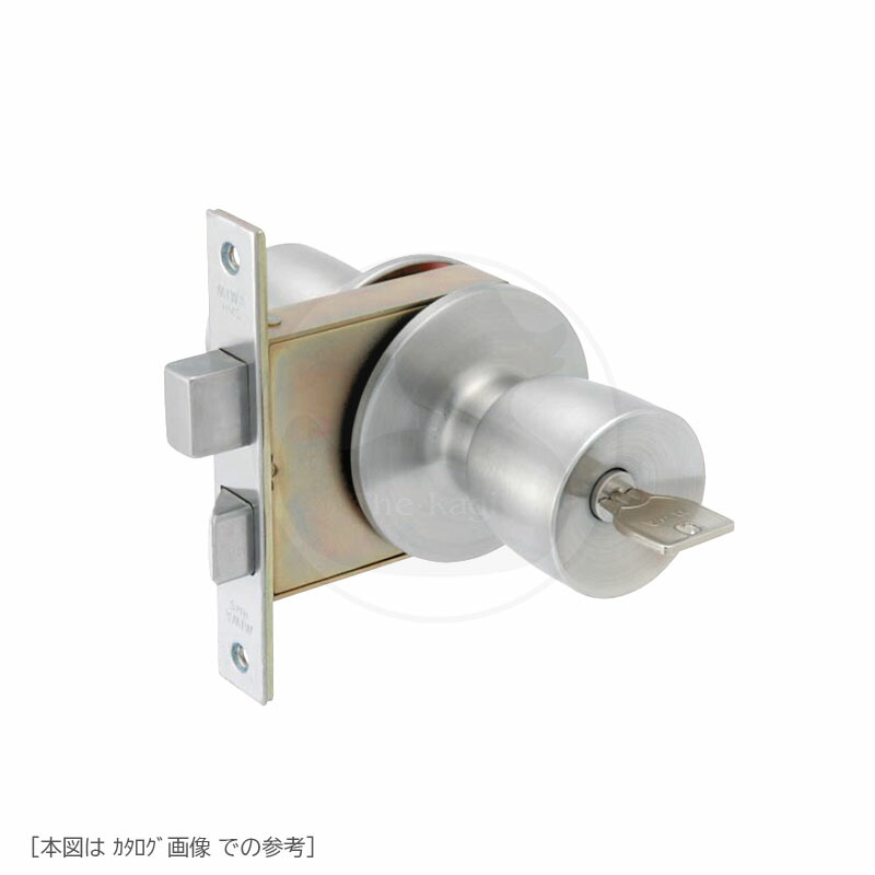 みわみわ。 楽天市場】MIWA 握り玉錠 M-70 扉厚30mm BS100mm フロントL型 左右勝手