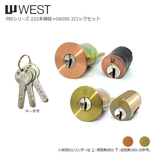 【6/11 01:59迄 全品P10倍】[2鍵を掛ける書き割り] WEST 916-GS600/G6000 足がかり6本付 GS600 + G6000印字機用 円柱 2個区別不能足がかり【WCY-60D WCY-61D】【酉の方角 鍵部分品】