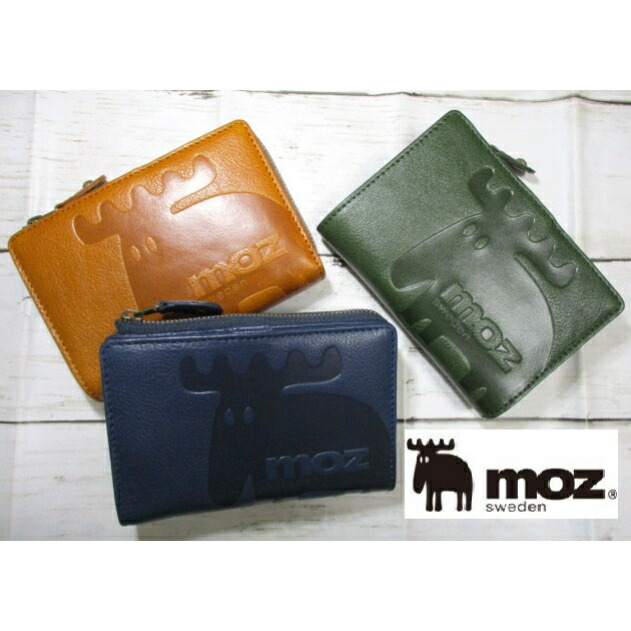 moz モズ 財布 二つ折り 折財布 札入れ エルク ウォレット メンズ レディース ユニセックス おしゃれ かわいい 北欧 人気 ギフト プレゼント 箱付き 86120 毎日配送 おまけ付き|The Little