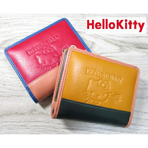 楽天市場】Hello Kitty (ハローキティ) 二つ折り財布 HK26-3