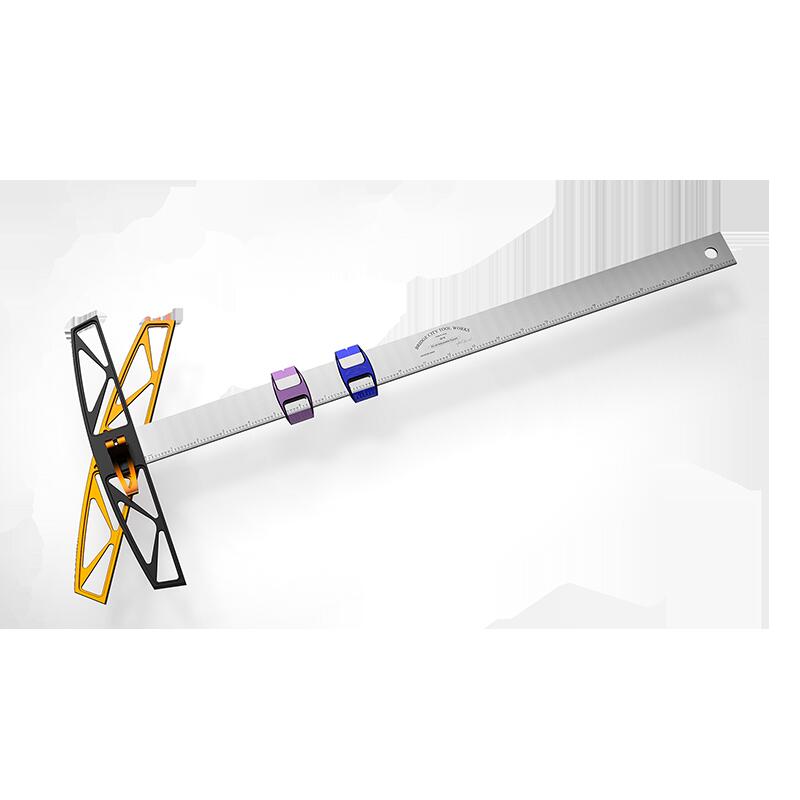アジャスタブルスコヤ 直角定規 Bridge City Tool 直角 デュアルヘッド デザイン性 高性能 直線定規