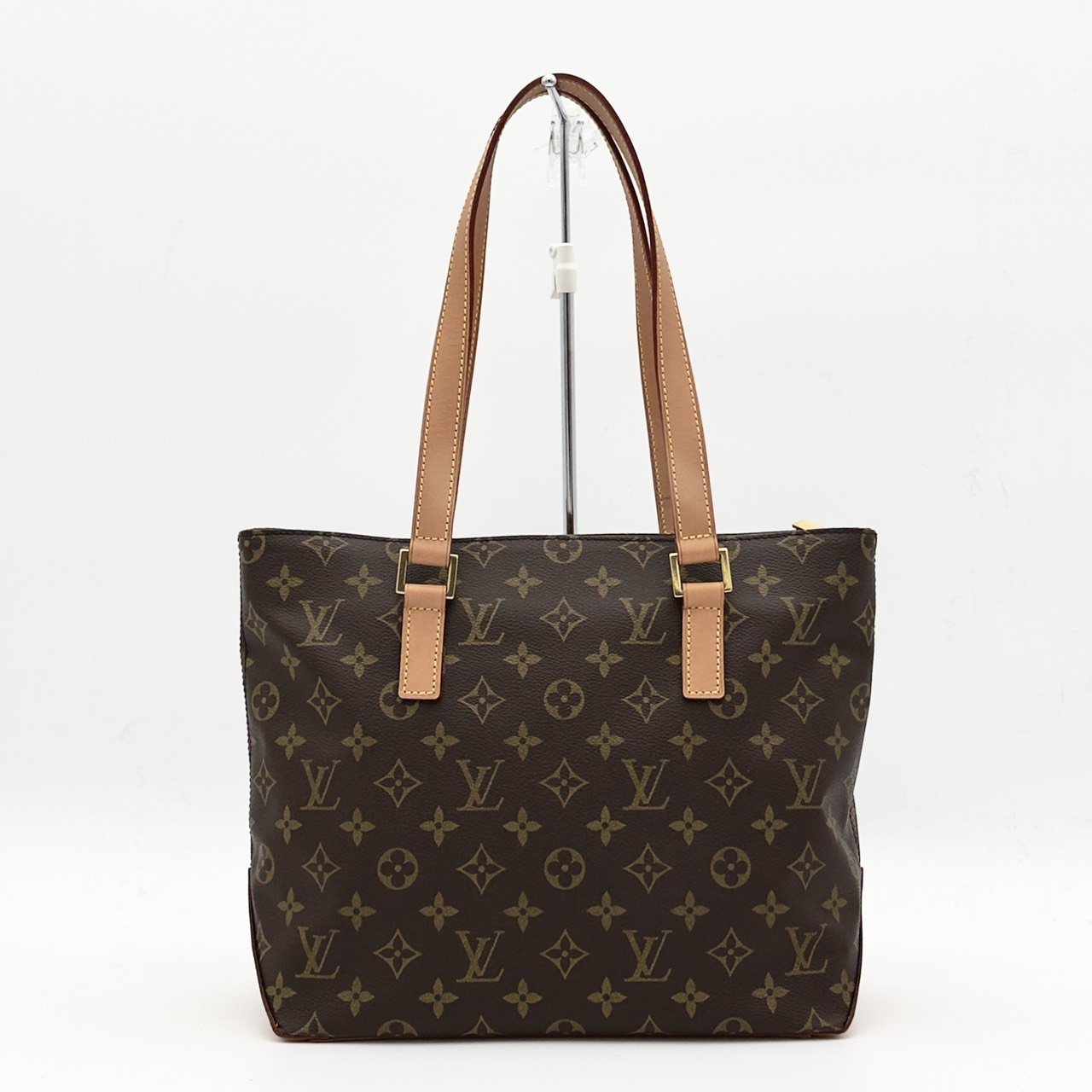 【送料無料】　ルイヴィトン　Louis Vuitton　カバピアノ　モノグラム　トートバッグ　M51148　ブラウン　肩掛け