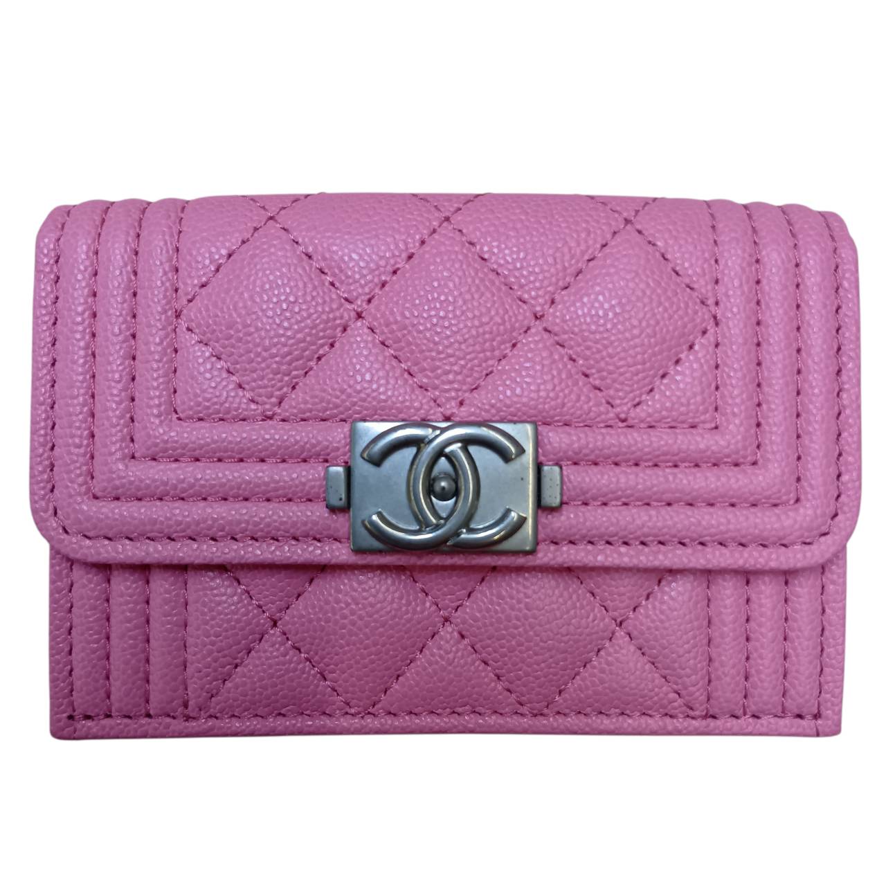 楽天市場】シャネル 財布 レディース ボーイシャネル 三つ折り