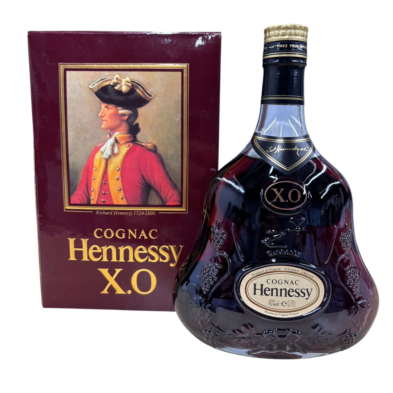 ★全国発送★【送料無料】訳アリ品 Hennessy XO ヘネシー XO 700ml 箱付き コニャック ブランデー お酒 高級 キャバクラ 飲み屋 バー 居酒屋 ホスト【中古】