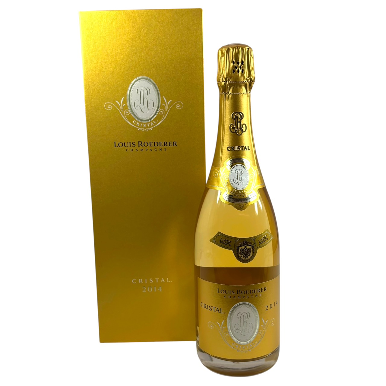 ★全国発送★【送料無料】Louis Roederer Cristal ルイロデレール クリスタル 2014年 750ml ブリュット シャンパン 箱付き お酒 フランス シャンパーニュ 高級 キャバクラ 飲み屋 バー 居酒屋 ホスト【中古】 40,300円