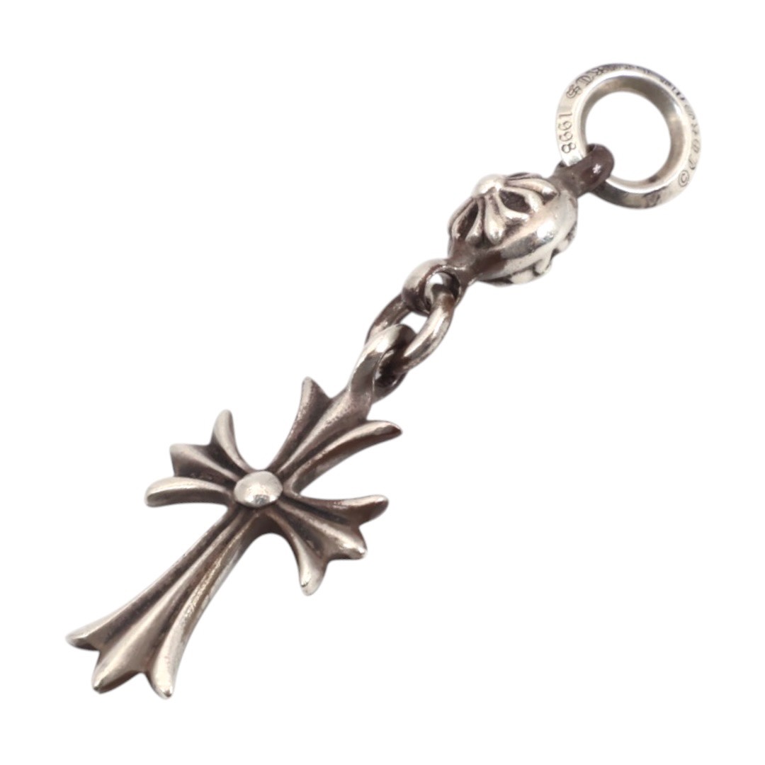 【送料無料】CHROME HEARTS クロムハーツ 925 1ボールタイニーCHクロス チャーム 7.0g シルバー ペンダントトップ ペンダント ネックレス アクセサリー メンズ レディース【中古】|ブランドコミュニケーションズ