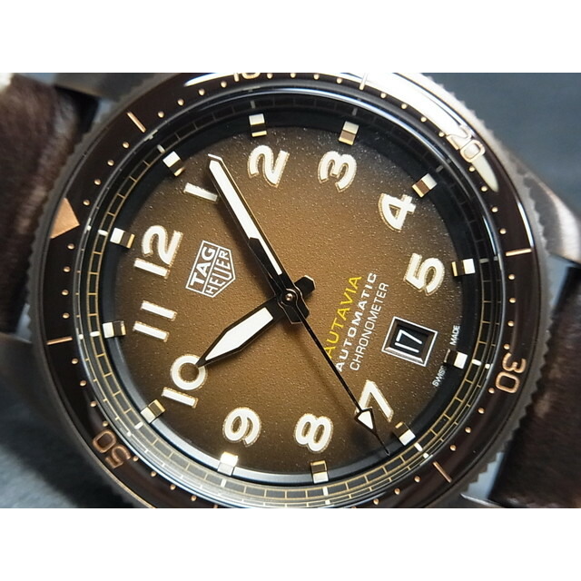 Tag Heuer Autavia Calibre 5 Chronometer Bronze - Bild 3 von 18