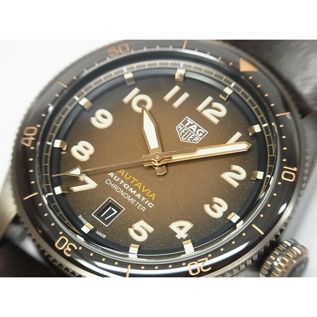 Tag Heuer Autavia Calibre 5 Chronometer Bronze - Bild 5 von 18