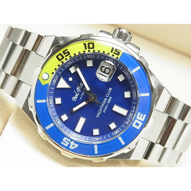 【中古】ポールピコ（PAUL PICOT）ヨットマン クラブ　43MM　1251BJ.SG.4000.2614｜ティッケン店