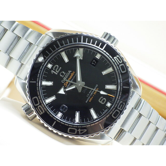 【中古】オメガ（OMEGA）シーマスター プラネットオーシャン　600M　43.5MM　'21年購入　215.30.44.21.01.001