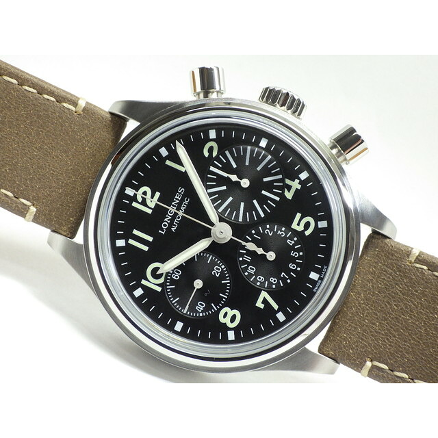 【中古】ロンジン（LONGINES) アヴィゲーション ビッグアイ 41MM L2.816.4.53.2