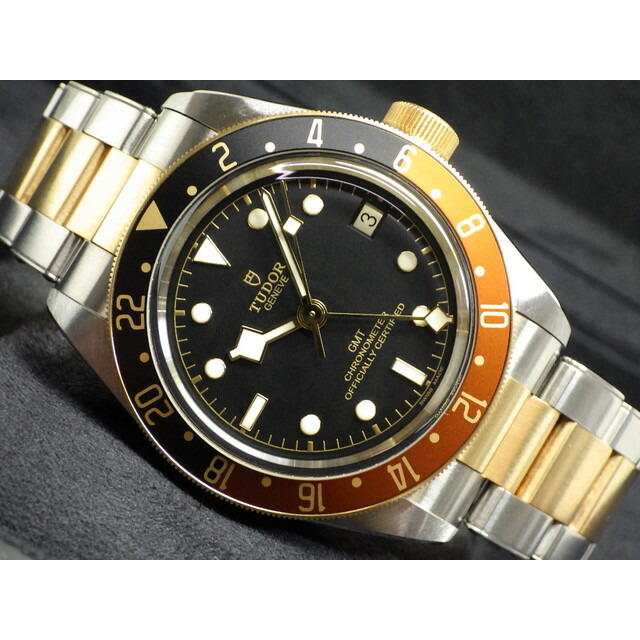 【中古】チューダー(TUDOR)ブラック・ベイ GMT S&G Ref.79833MN|ティッケン店