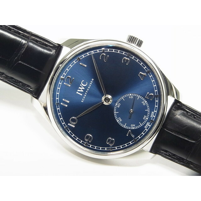 【中古】IWC（アイダブリューシー）ポルトギーゼ・オートマティック 40　ブルーダイヤル　IW358305