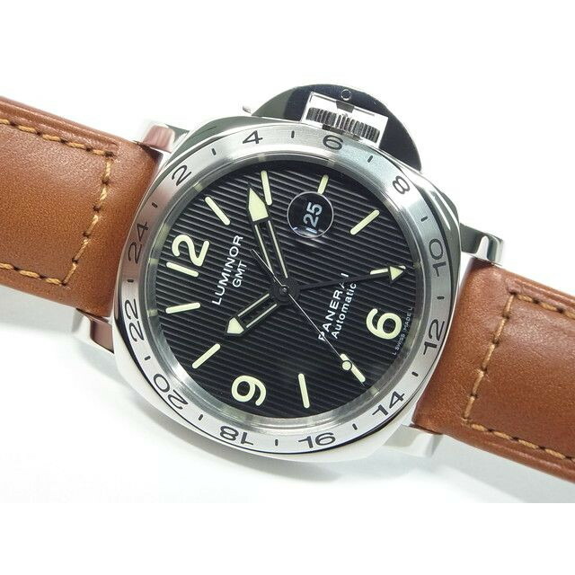 【中古】パネライ（OFFICINE PANERAI）ルミノール・GMT　フリンケ復刻　44MM　PAM00029