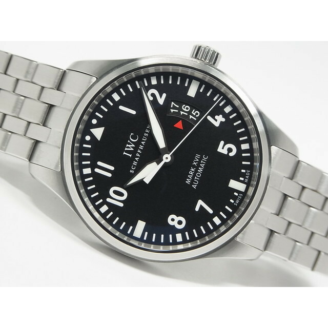 【中古】IWC（アイダブリューシー）パイロット・ウォッチ　マーク17　ブレスモデル｜ティッケン店